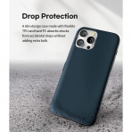 Goospery Magnetic Door Bumper iPhone 13 Pro Max Klf -Midnight Blue