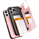 Goospery Magnetic Door Bumper iPhone 13 Pro Max Klf -Pink