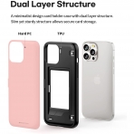 Goospery Magnetic Door Bumper iPhone 13 Pro Max Klf -Pink