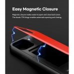 Goospery Magnetic Door Bumper iPhone 13 Pro Max Klf -Red