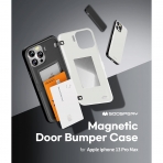 Goospery Magnetic Door Bumper iPhone 13 Pro Max Klf -White