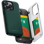 Goospery Magnetic Door Bumper iPhone 14 Pro Klf -Green
