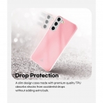 Goospery Pearl Jelly Serisi Silikon Samsung Galaxy S22 Plus Klf-Pink