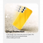 Goospery Pearl Jelly Serisi Silikon Samsung Galaxy S22 Plus Klf-Yellow