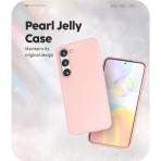 Goospery Pearl Jelly Serisi Silikon Samsung Galaxy S23 Plus Klf-Pink