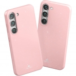 Goospery Pearl Jelly Serisi Silikon Samsung Galaxy S23 Klf-Pink