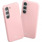 Goospery Pearl Jelly Serisi Silikon Samsung Galaxy S23 Plus Klf-Pink