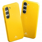 Goospery Pearl Jelly Serisi Silikon Samsung Galaxy S23 Plus Klf-Yellow
