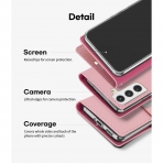 Goospery Rich Serisi Czdan Samsung Galaxy S22 Klf-Pink
