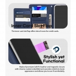 Goospery Rich Serisi Czdan Samsung Galaxy S22 Klf-Purple