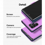 Goospery Rich Serisi Czdan Samsung Galaxy S22 Ultra Klf-Purple