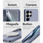 Goospery Samsung Galaxy S25 Ultra Liquid Klf -Lavender Grey 