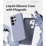 Goospery Samsung Galaxy S25 Ultra Liquid Klf -Lavender Grey 