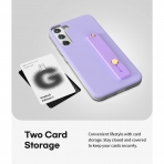 Goospery SlideTok Serisi Czdan Samsung Galaxy S23 Klf-Purple