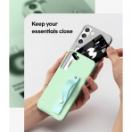Goospery SlideTok Serisi Czdan Samsung Galaxy S23 Klf-Mint