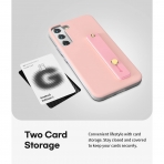 Goospery SlideTok Serisi Czdan Samsung Galaxy S23 Klf-Pink
