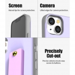 Goospery SlideTok Serisi iPhone 14 Czdan Klf-Lilac Purple