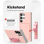 Goospery SlideTok Serisi Czdan Samsung Galaxy S23 Ultra Klf-Pink