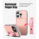 Goospery SlideTok Serisi iPhone 14 Pro Max Czdan Klf-Pink