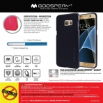 Goospery i-Jelly Ultra Slim Fit Galaxy S7 Edge Klf-METALLIC Black Navy