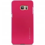 Goospery i-Jelly Ultra Slim Fit Galaxy S7 Edge Klf-METALLIC Hot Pink