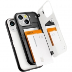 Goospery iPhone 13 Mini Case Card Holder Cüzdan Kılıf