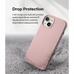 Goospery iPhone 13 Mini Liquid Silicone Klf-Pink Sand