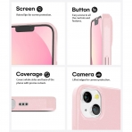 Goospery iPhone 13 Mini Pearl Jelly Klf-Pink