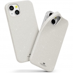 Goospery iPhone 13 Mini Pearl Jelly Klf-White