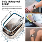 Goton Apple Watch 10 46mm Bumper Su Geirmez Klf-Clear 
