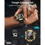 Goton Apple Watch 11 46mm Rugged Kay-Gold