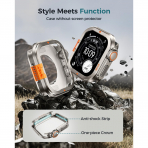 Goton Apple Watch 11 46mm Bumper Klf-Natural Titanium