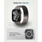 Goton Apple Watch 11 46mm Bumper Klf-Black Titanium
