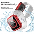 Goton Apple Watch 9 41mm Bumper Klf-Red