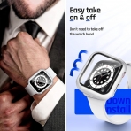 Goton Apple Watch 9 41mm Bumper Klf-Silver