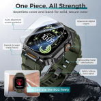 Goton Apple Watch Ultra 3 Silikon Kay-Green