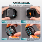 Goton Apple Watch Ultra 3 Silikon Kay-Orange