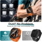 Goton Apple Watch Ultra 3 Silikon Kay-Orange