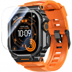 Goton Apple Watch Ultra 3 Silikon Kay-Orange
