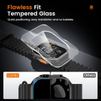 LETOID Apple Watch Ultra 3 Bumper Klf-Black