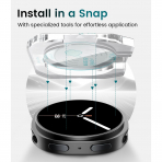 Goton Galaxy Watch 8 44mm Ekran Koruyucu-Black
