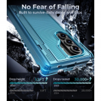 Goton Galaxy Z Fold 7 Tam Korumal Klf-Blue