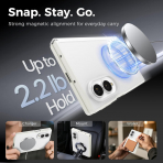 Goton Galaxy Z Fold 8 Geni� Versiyon MagSafe K�l�f-Cream
