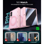 Goton Galaxy Z Fold 8 MagSafe Standl� K�l�f-Pink