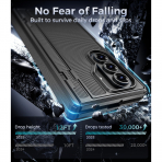 Goton Galaxy Z Fold 8 Ultra Gizlilik Filtreli K�l�f-Black