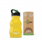 Greens Steel Kids Paslanmaz elik Termos (350ml)-Yellow