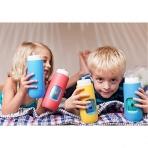 Gululu �ocuklar ��in �nteraktif Su �i�esi / Sa�l�k �zleyici-Bowhead Blue