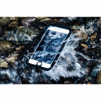 HITCASE iPhone 7 Su Geirmez Klf (MIL-STD-810G)-Silver