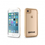 HITCASE iPhone 7 Su Geirmez Klf (MIL-STD-810G)-Gold