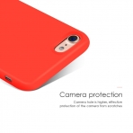 HOCO iPhone 7 Manyetik Ultra Slim K�l�f-Red